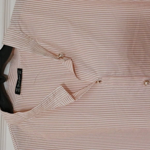 Simplee Apparel Pink Striped Mini Dress - Picture 3 of 8